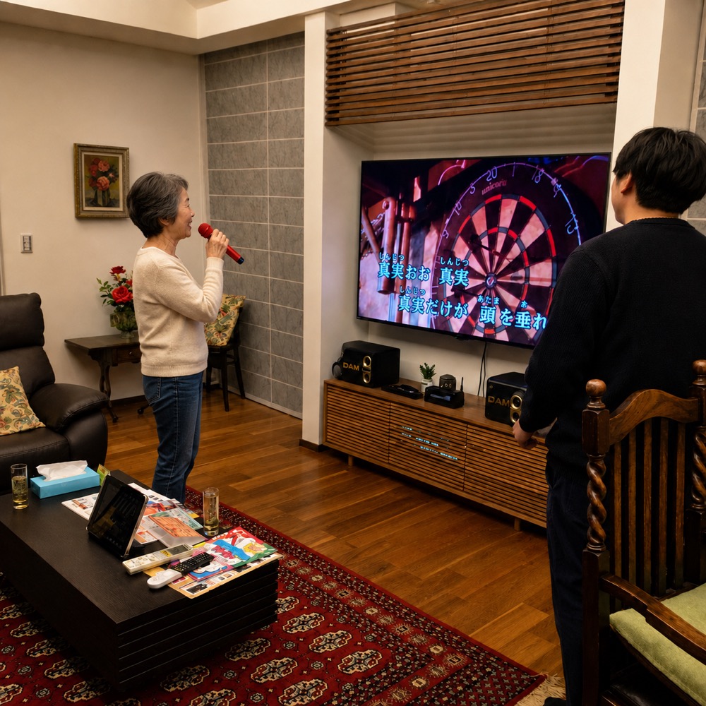 カラオケを楽しむ店内の様子